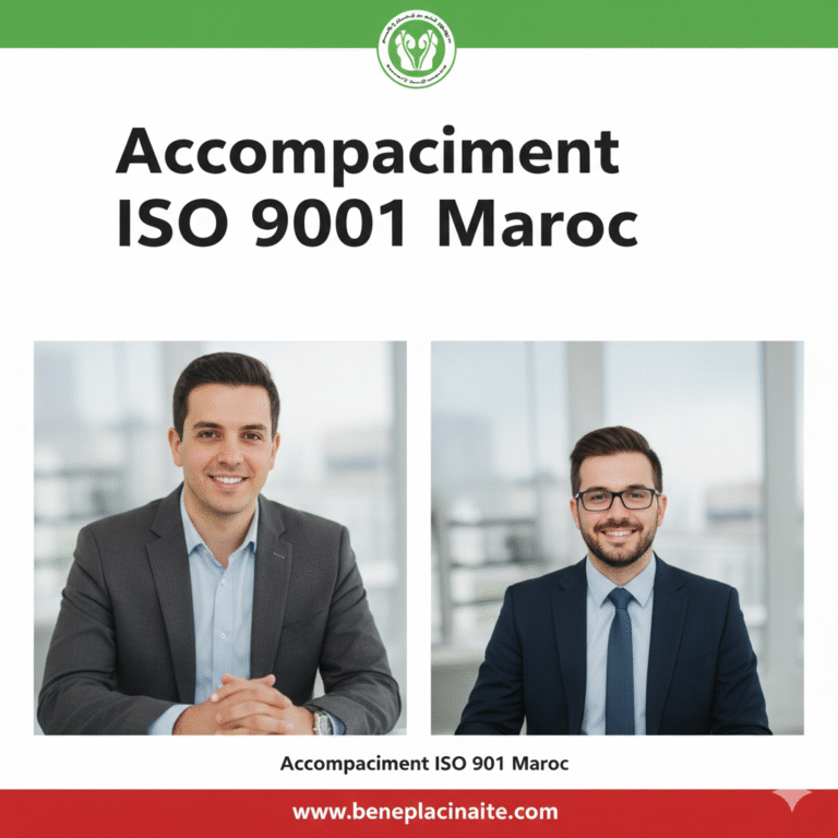 Accompagnement ISO 9001 Maroc